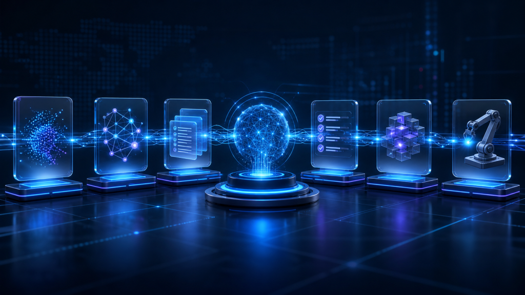 AI agent auditability evidence chain illustration